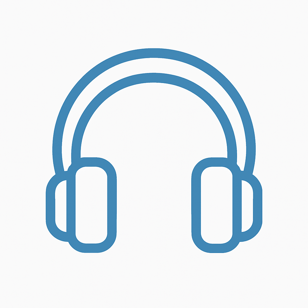 Audible headphones icon